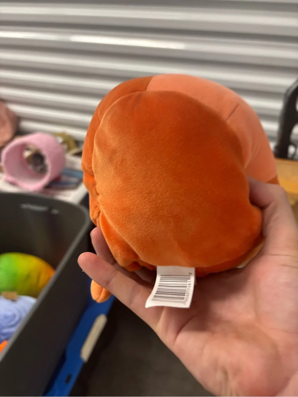 Squishmallows Elson Orange Eel Plush, Small 6-14 in Washable w/ Hang Tag 3+